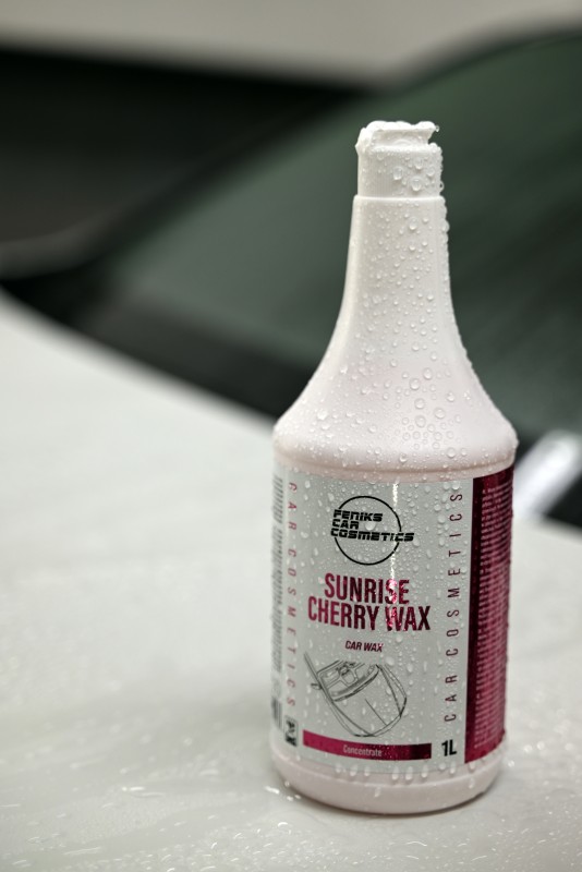 Feniks Sunrise Cherry Wax 1L - wosk na mokro, spray wax do lakieru