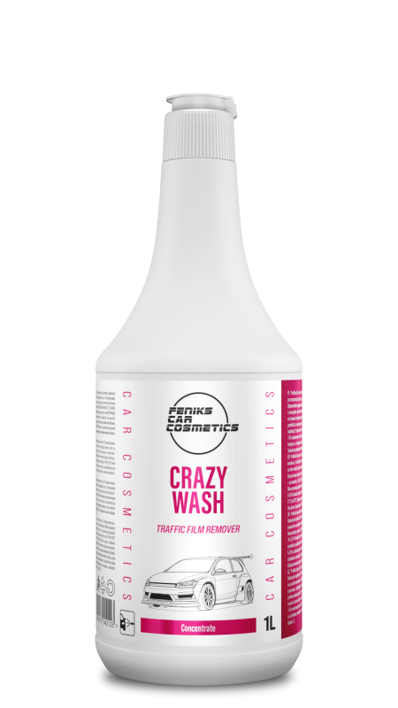 Feniks Crazy Wash 1L Traffic Film Remover mycie wstępne TFR