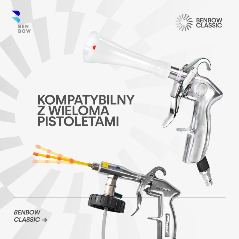 BenBow 017 Classic wężyk silikonowy do pistoletów 11 cm