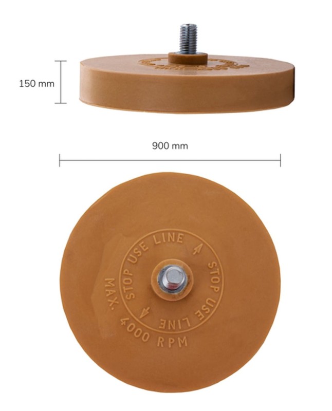 BenBow PRO 117 Krążek gumowy do usuwania kleju + adapter
